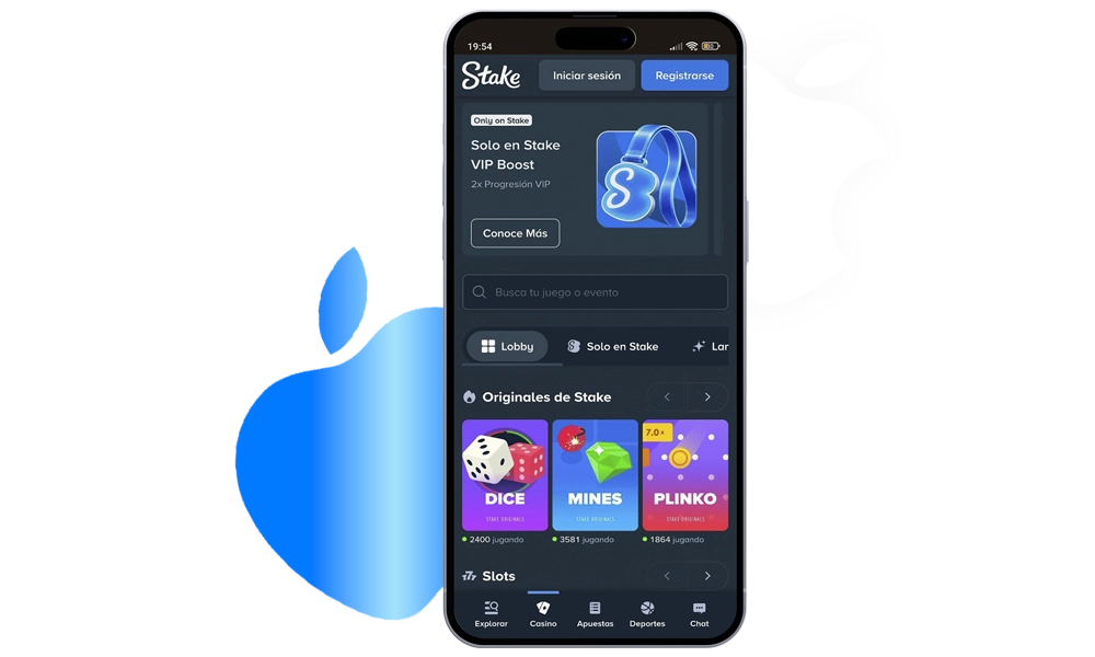 Descargar la Stake Argentina App para iOS