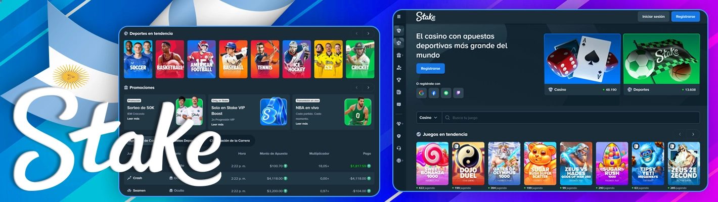 Stake Casino Online y Apuestas Deportivas